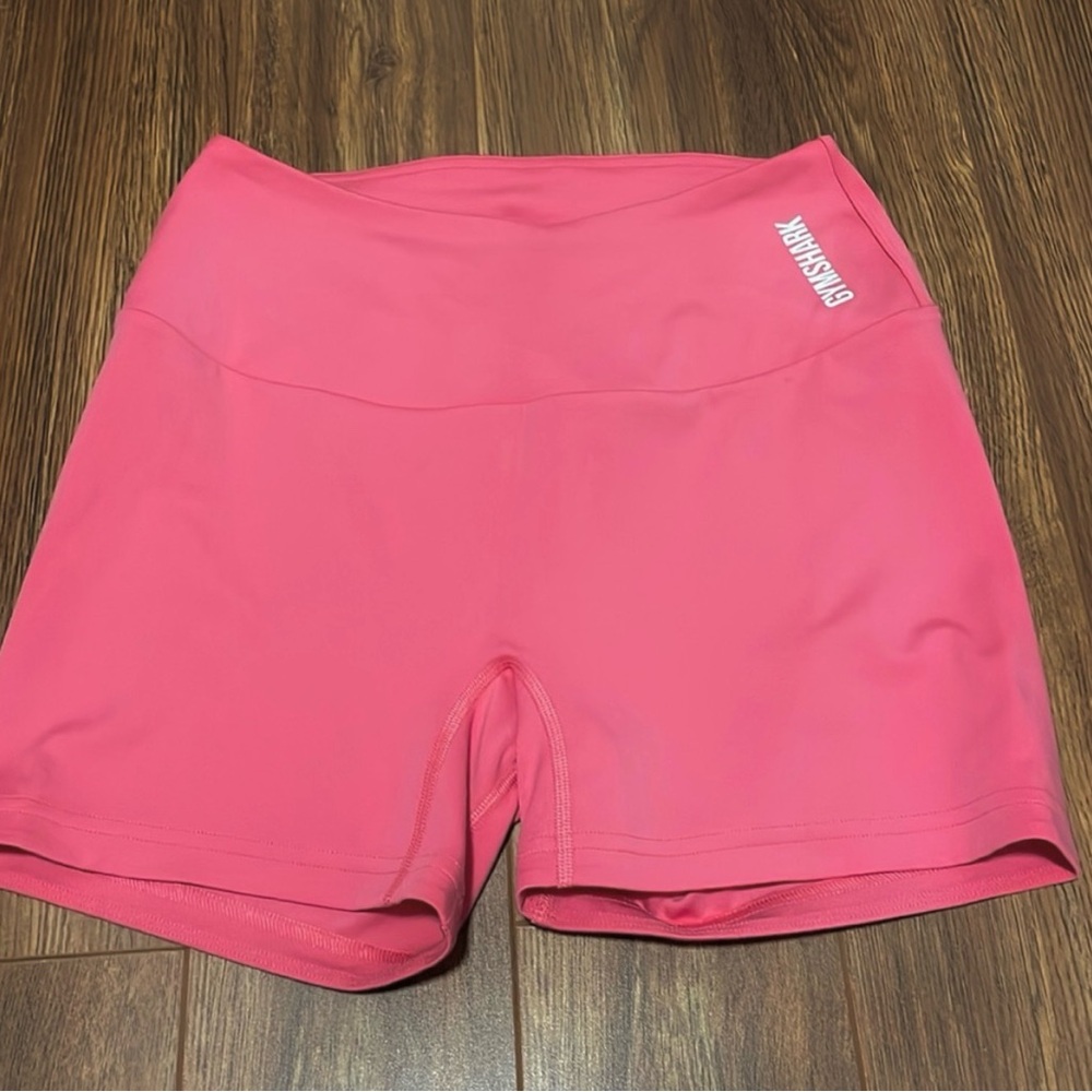 Pink Gymshark Legging Shorts